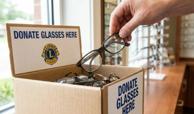 what to do with old prescription glasses or where to donate prescription glasses